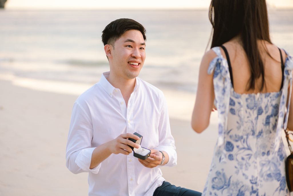 Krabi surprise proposal photographer, Rayavadee resort, Railay beach, Krabi photographer, Krabi photography