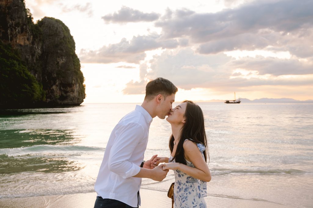 Krabi surprise proposal photographer, Rayavadee resort, Railay beach, Krabi photographer, Krabi photography