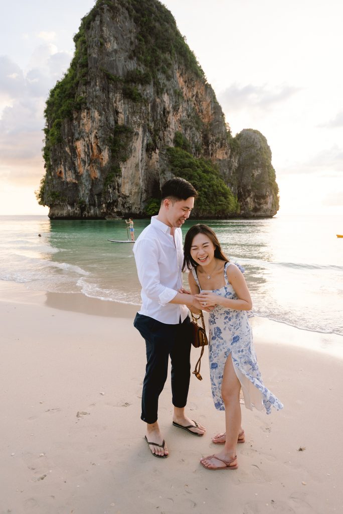 Krabi surprise proposal photographer, Rayavadee resort, Railay beach, Krabi photographer, Krabi photography