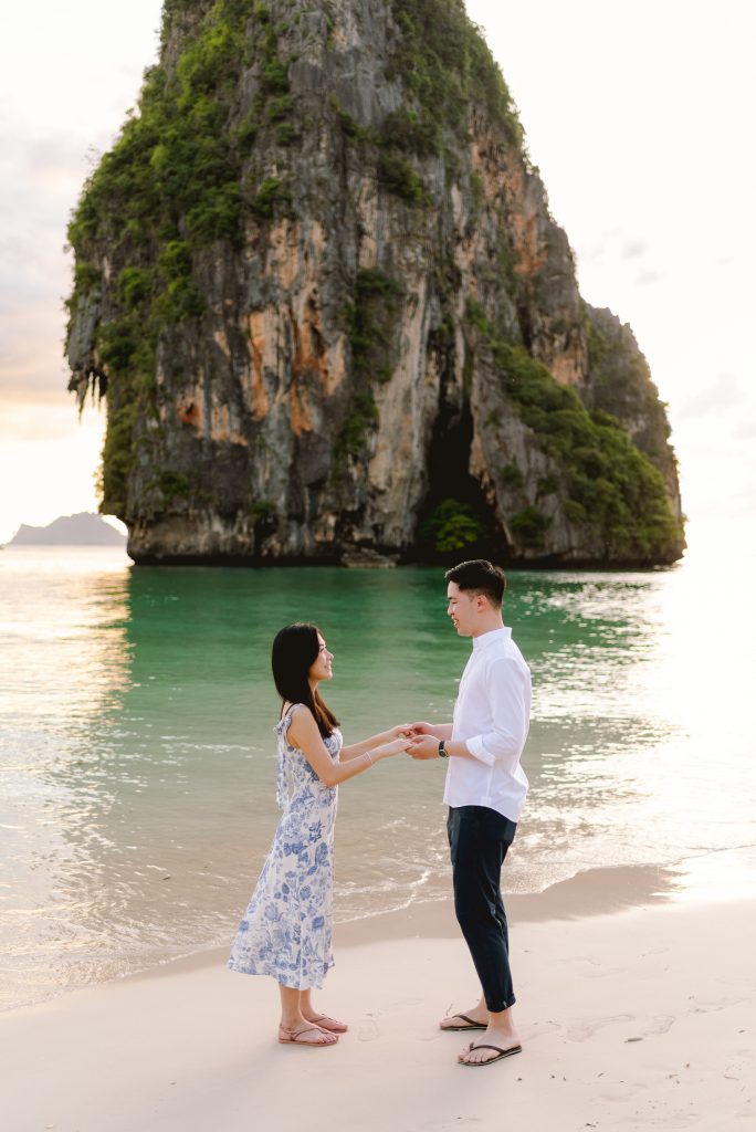 Krabi surprise proposal photographer, Rayavadee resort, Railay beach, Krabi photographer, Krabi photography