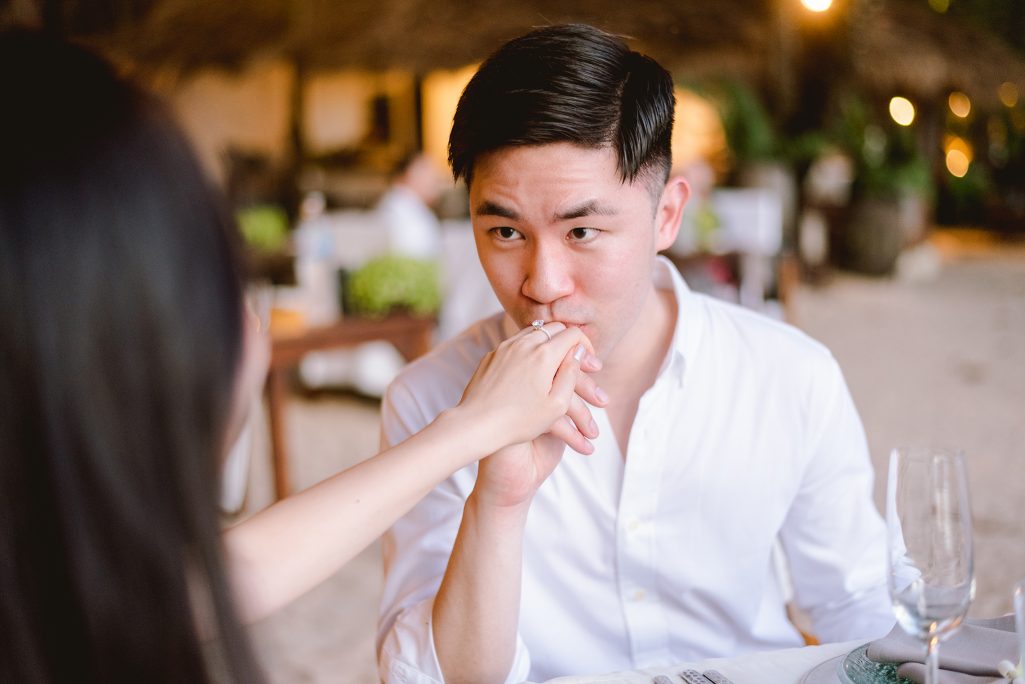 Krabi surprise proposal photographer, Rayavadee resort, Railay beach, Krabi photographer, Krabi photography