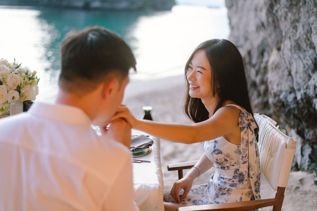 Krabi surprise proposal photographer, Rayavadee resort, Railay beach, Krabi photographer, Krabi photography