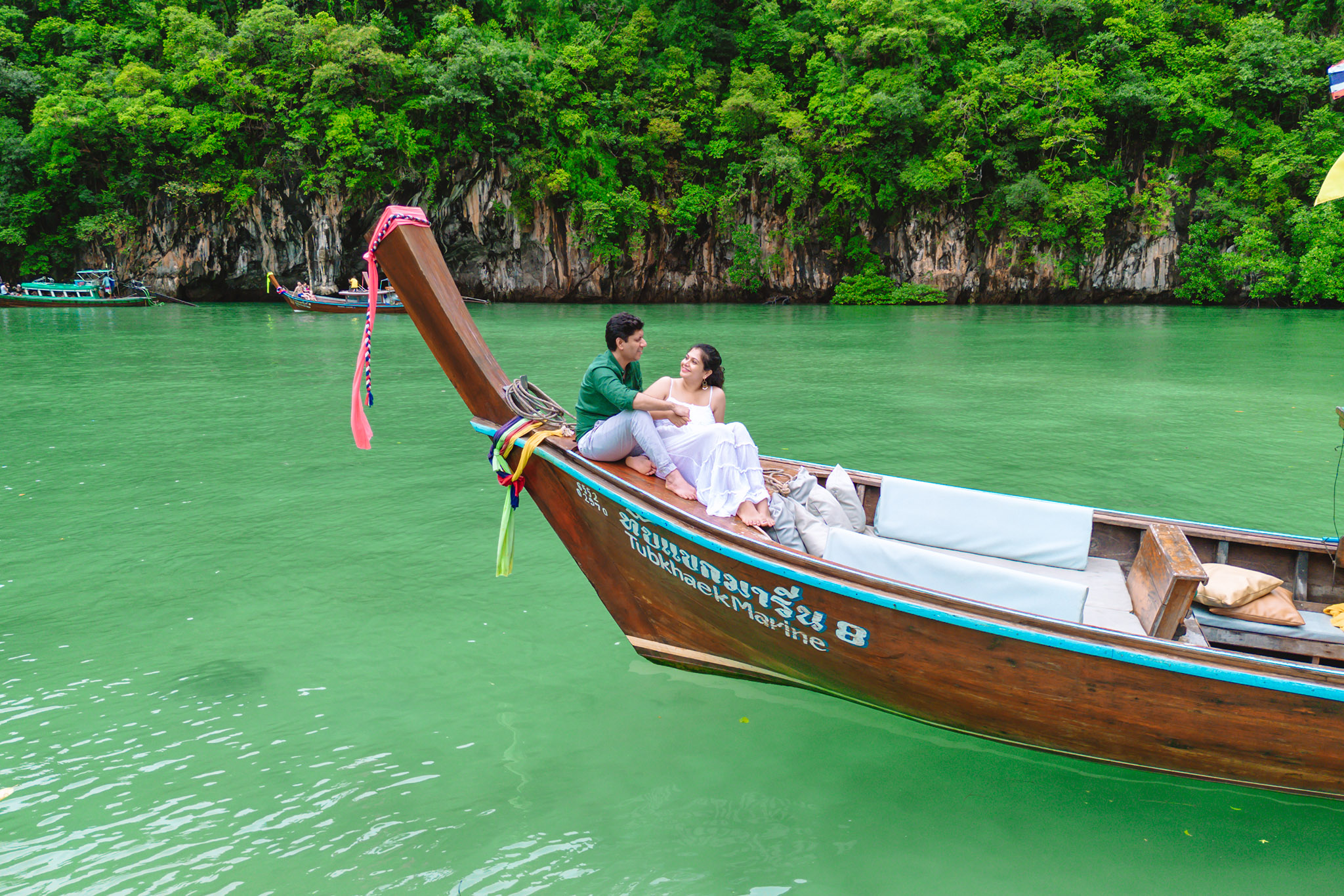 Krabi longtail boat photography