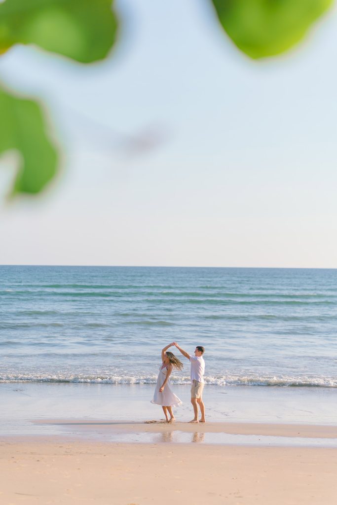 Krabi photographer, Krabi photography, Krabi honeymoon photography, honeymoon, couple, Aonang Monkey trail, Ao Nang, Engagement, Photo shoot at Ao Nang beach