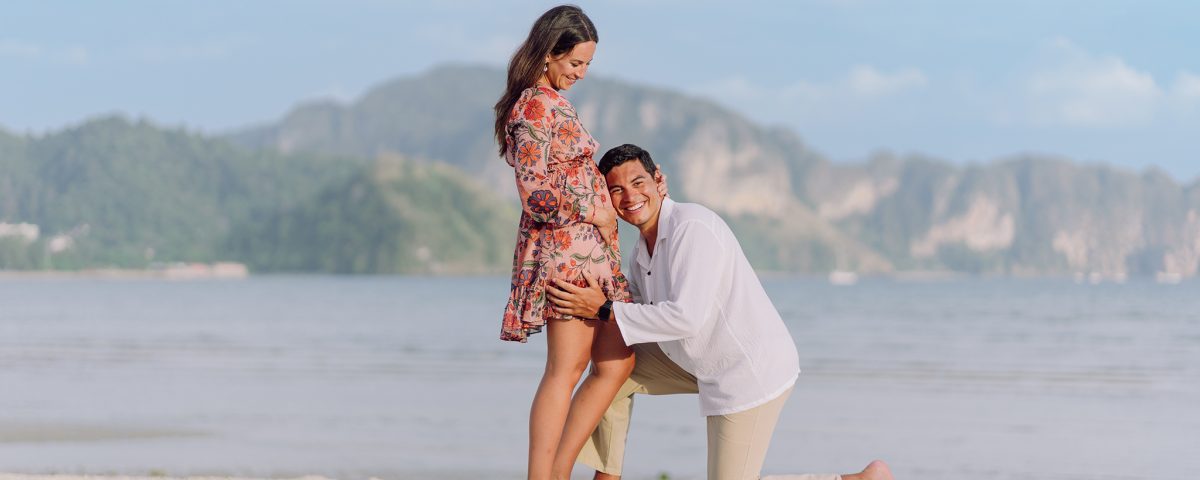 pregnant, pregnant photographer, pregnant photography, maternity, maternity photography, Aonang beach, Ao Nang beach, Ao Nang