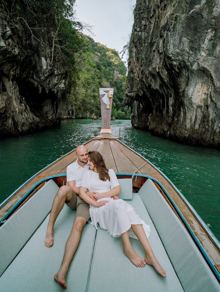 Krabi longtail boat photography