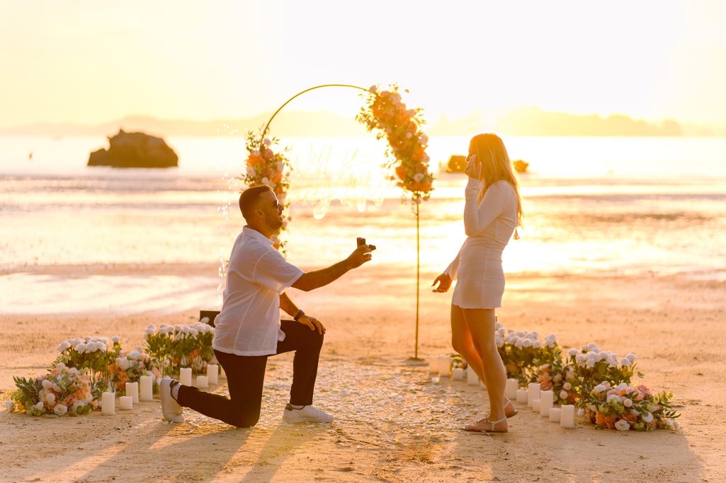 Krabi surprise proposal decoration planner, Krabi Wedding Planner, Krabi wedding, Krabi Wedding Planner, Krabi wedding organizer , Surprise proposal, Krabi surprise proposal photography, proposal decoration, surprise proposal photographer in Krabi