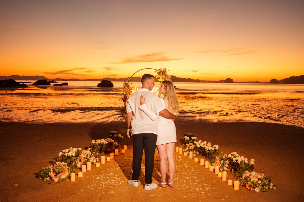 Krabi surprise proposal decoration planner, Krabi Wedding Planner, Krabi wedding, Krabi Wedding Planner, Krabi wedding organizer , Surprise proposal, Krabi surprise proposal photography, proposal decoration, surprise proposal photographer in Krabi