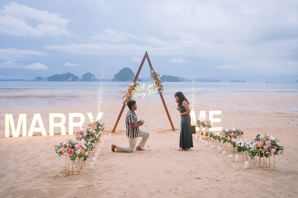 Krabi surprise proposal decoration planner, Krabi Wedding Planner, Krabi wedding, Krabi Wedding Planner, Krabi wedding organizer , Surprise proposal, Krabi surprise proposal photography, proposal decoration, surprise proposal photographer in Krabi