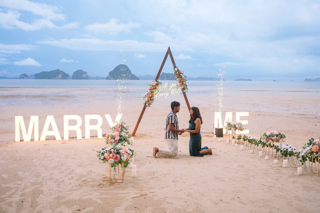 Krabi surprise proposal decoration planner, Krabi Wedding Planner, Krabi wedding, Krabi Wedding Planner, Krabi wedding organizer , Surprise proposal, Krabi surprise proposal photography, proposal decoration, surprise proposal photographer in Krabi