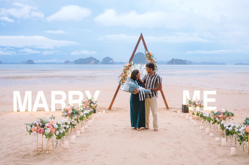 Krabi surprise proposal decoration planner, Krabi Wedding Planner, Krabi wedding, Krabi Wedding Planner, Krabi wedding organizer , Surprise proposal, Krabi surprise proposal photography, proposal decoration, surprise proposal photographer in Krabi