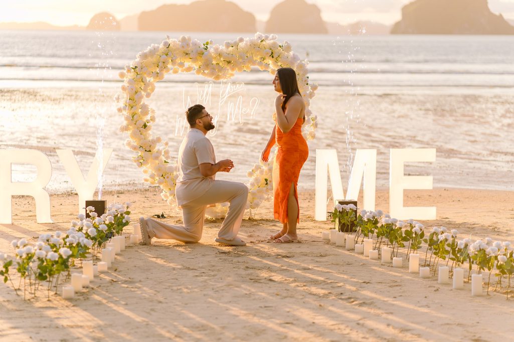 Krabi surprise proposal decoration planner, Krabi Wedding Planner, Krabi wedding, Krabi Wedding Planner, Krabi wedding organizer , Surprise proposal, Krabi surprise proposal photography, proposal decoration, surprise proposal photographer in Krabi