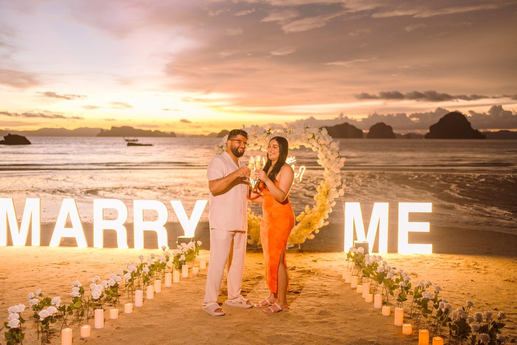 Krabi surprise proposal decoration planner, Krabi Wedding Planner, Krabi wedding, Krabi Wedding Planner, Krabi wedding organizer , Surprise proposal, Krabi surprise proposal photography, proposal decoration, surprise proposal photographer in Krabi