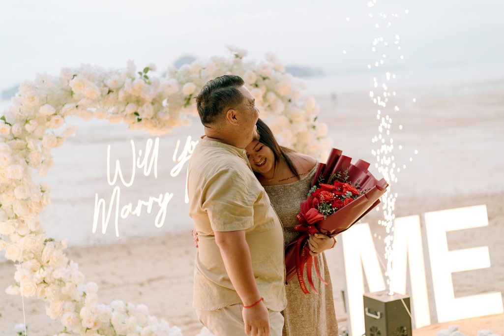 Krabi surprise proposal decoration planner, Krabi Wedding Planner, Krabi wedding, Krabi Wedding Planner, Krabi wedding organizer , Surprise proposal, Krabi surprise proposal photography, proposal decoration, surprise proposal photographer in Krabi